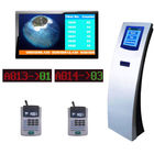 Dustproof LCD TV Display 110V-240V AC Customer Queuing System