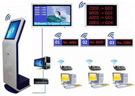 Banking Wireless Wired Queue Ticket Dispenser Queue Management System