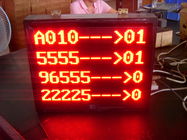 Dustproof LCD TV Display 110V-240V AC Customer Queuing System