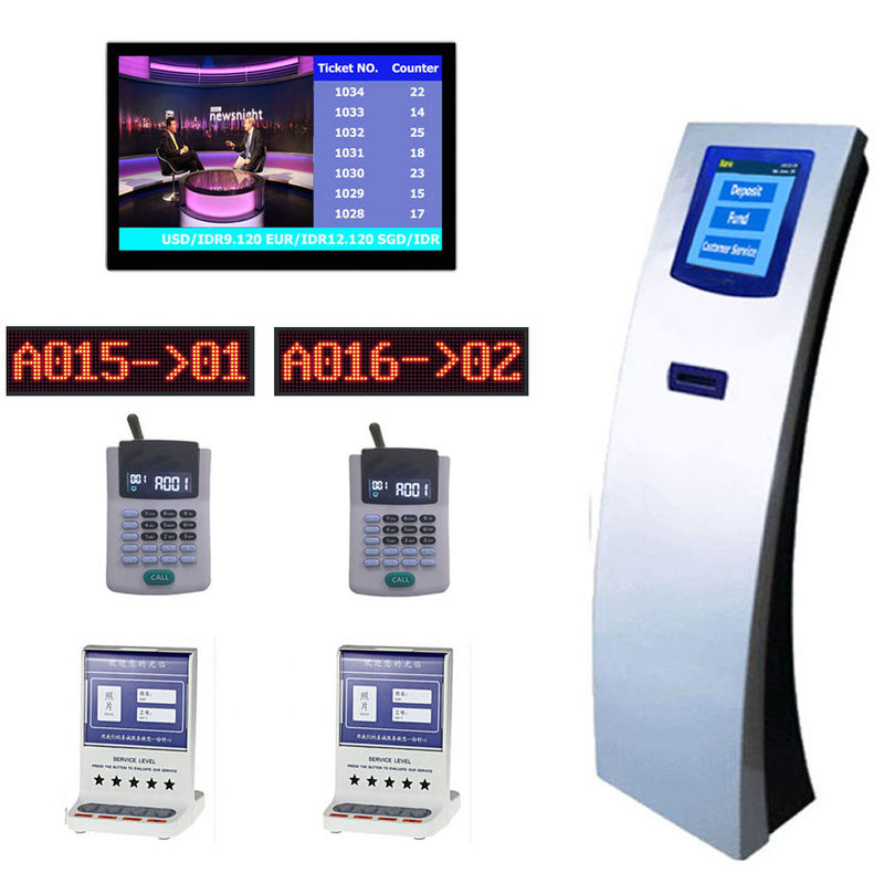 CE Certificate LCD Screen Digital Queuing System With Windows