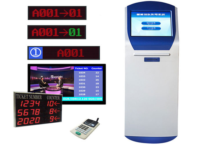 LCD Wireless Wired Customer Service Queue Management System