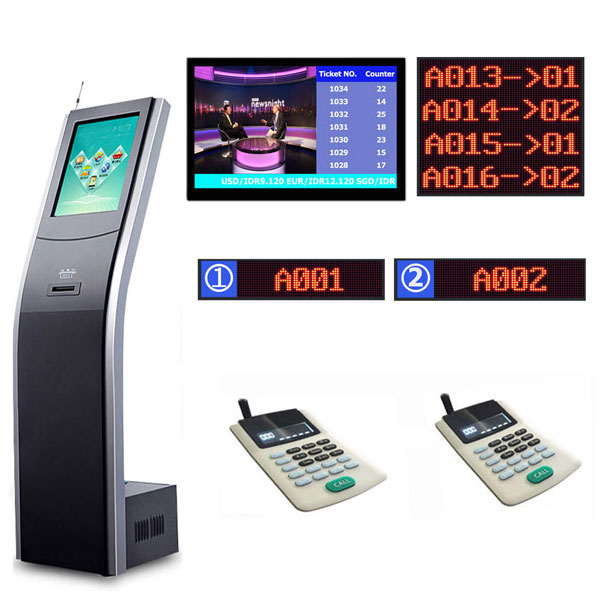 Bank Hospital Electronic Queuing System Token Number Wireless Queuing ...