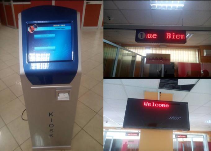Cold Rolled Steel 10 Counters Qms Queue Management System