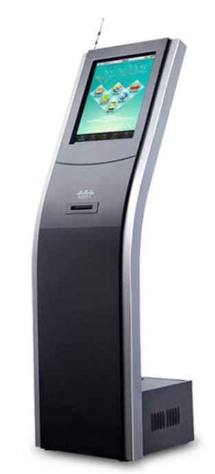 Inbuilt Mini PC 17 Inch Queue Management System For Clinics Hospitals