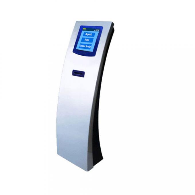 Inbuilt Mini PC 17 Inch Queue Management System For Clinics Hospitals