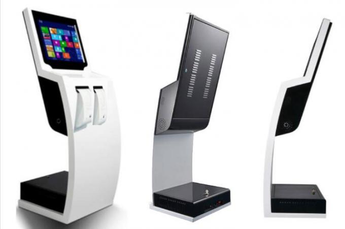 19 Inch IR Touch Screen Queue System Ticket Dispenser Token Number Machine