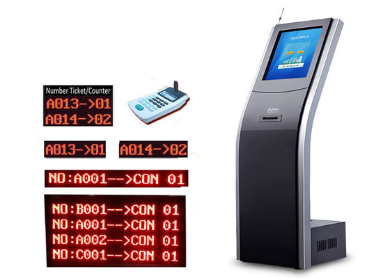 CE Certified Windows OS System Floor Stand Hospital Patient Queuing System