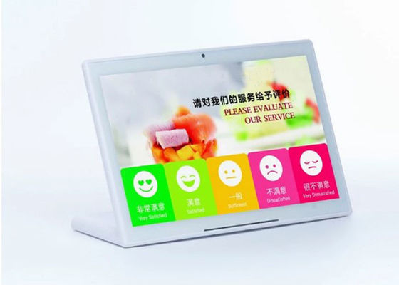 Bank Web based 10.1 inch Touch Screen Customer Evaluation Feedback Tablet