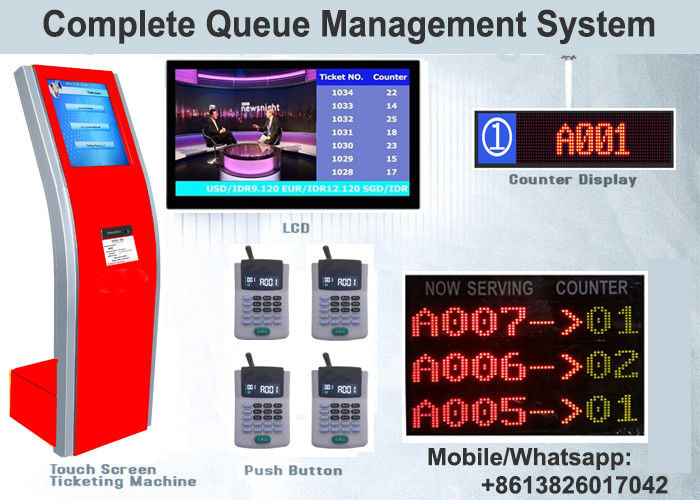 Automatic Ticket Dispenser Intelligent Multi-services Electronic Bank Queue System