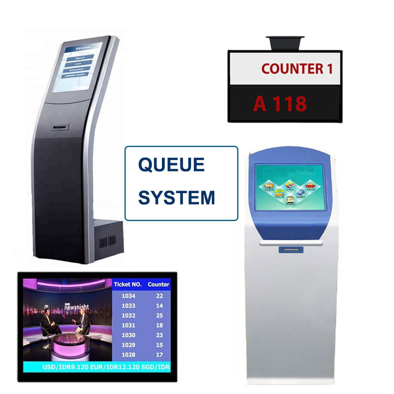 Bank Service Counter Q System Ticket Number Calling Machine Queue Management Waiting System