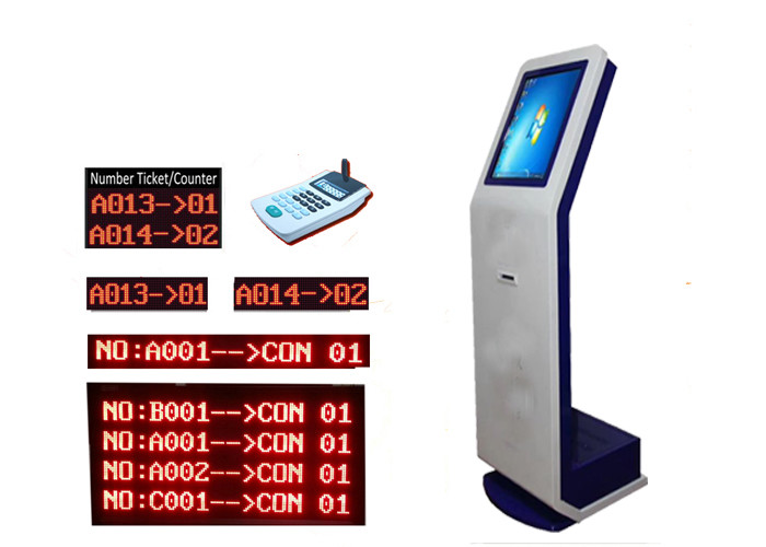 SX-QTK181 Floor Queue System Ticket Dispenser Machine